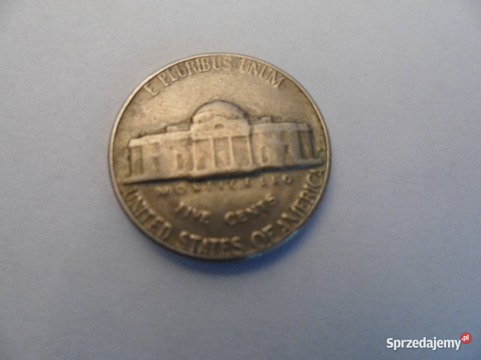 monety moneta USA 1964 r i moneta POLSKA 1985 r Wałcz