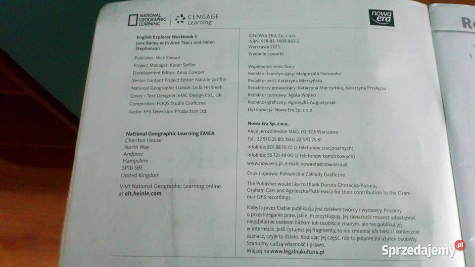 English Explorer 3 Wrocław