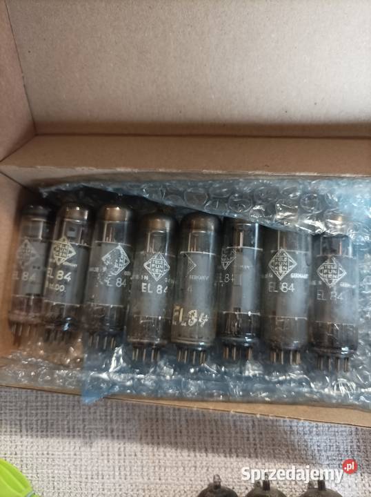 Lampy elektronowe EL 84 Telefunken i inne Płock