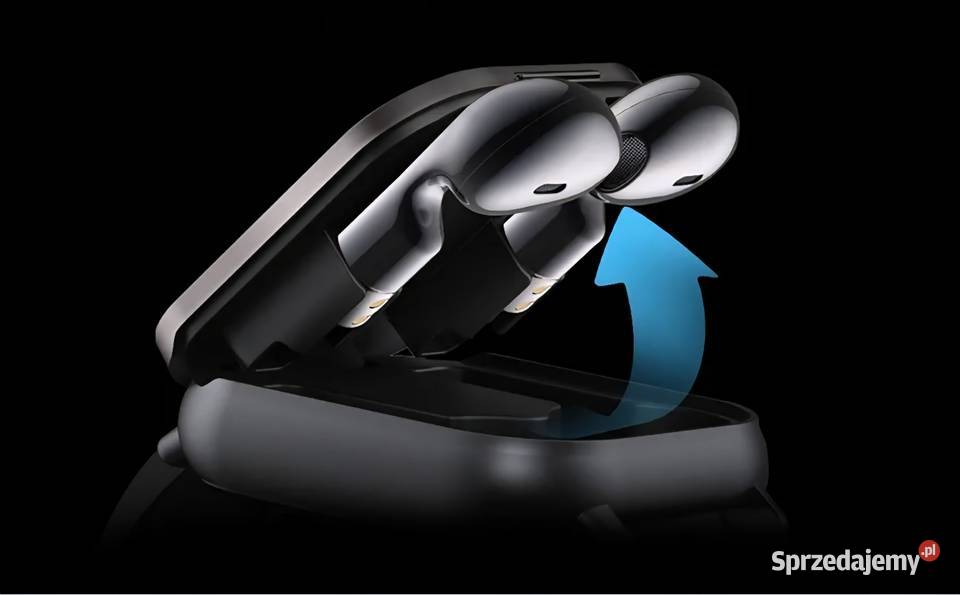 Inteligentny zegarek 2 w 1 ze słuchawkami Brzesko