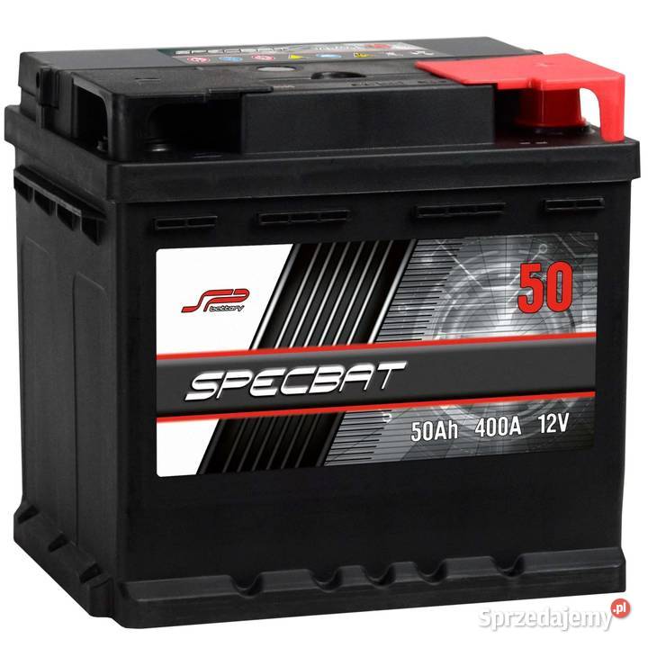 Akumulator SPECBAT 50Ah 400A EN PRAWY PLUS podkarpackie Mielec sprzedam