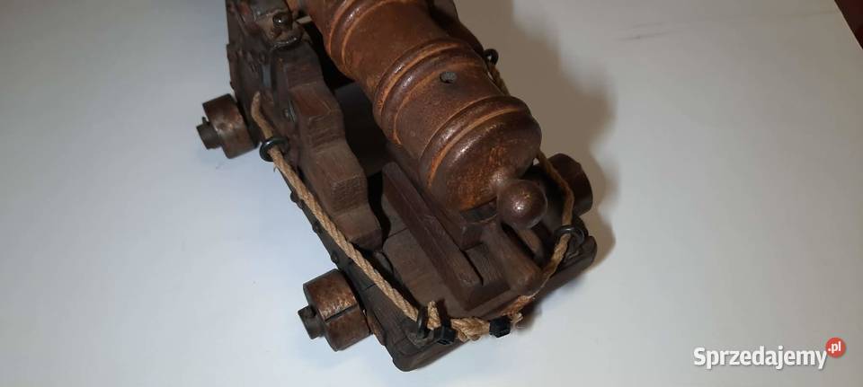 Model angielskiej armaty morskiej z XVIII wieku Warszawa