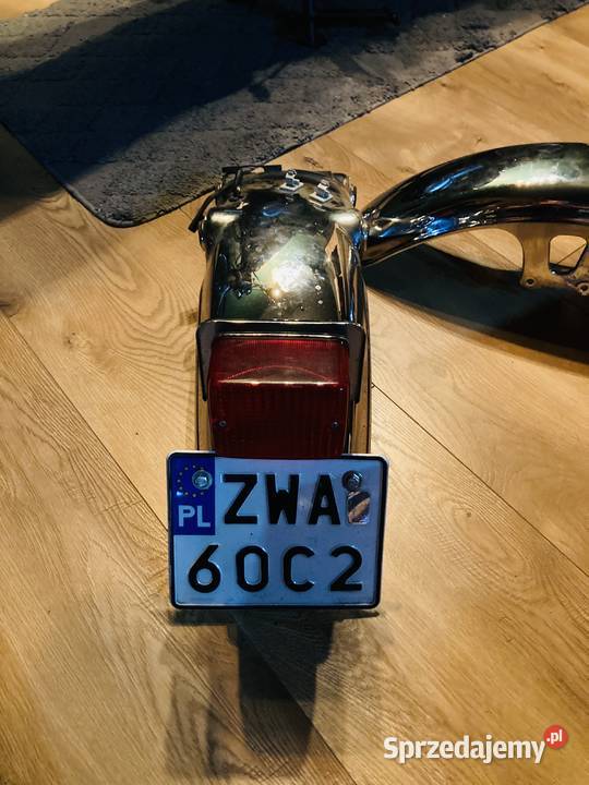 Kompletny Błotnik do motocykla tył Yamaha SR400 Brzeźce