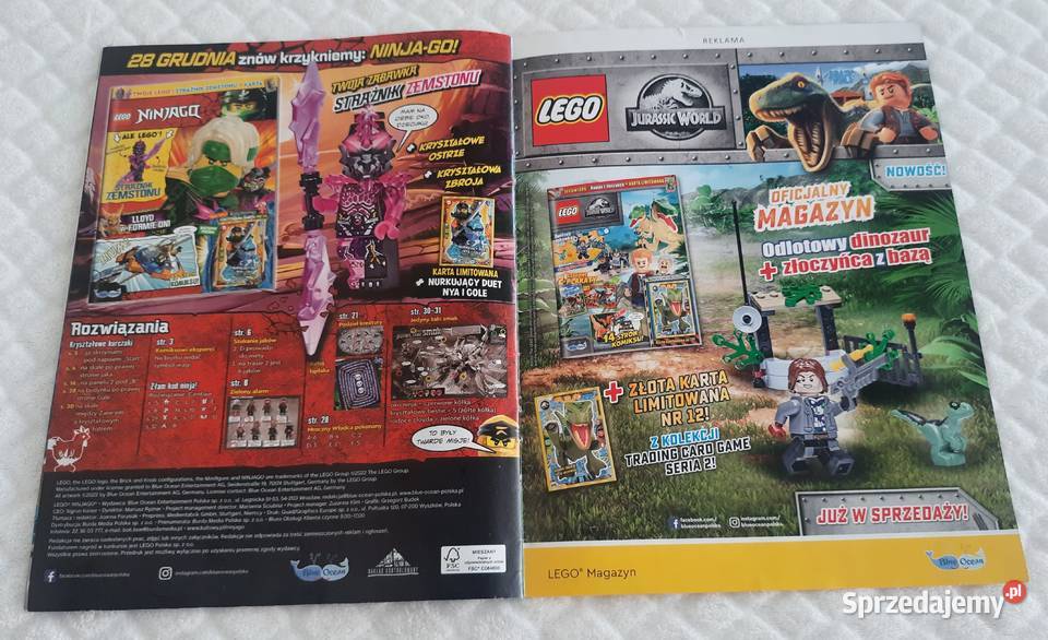 Lego Ninjago 122022 Blue Ocean Książeczki dzieci