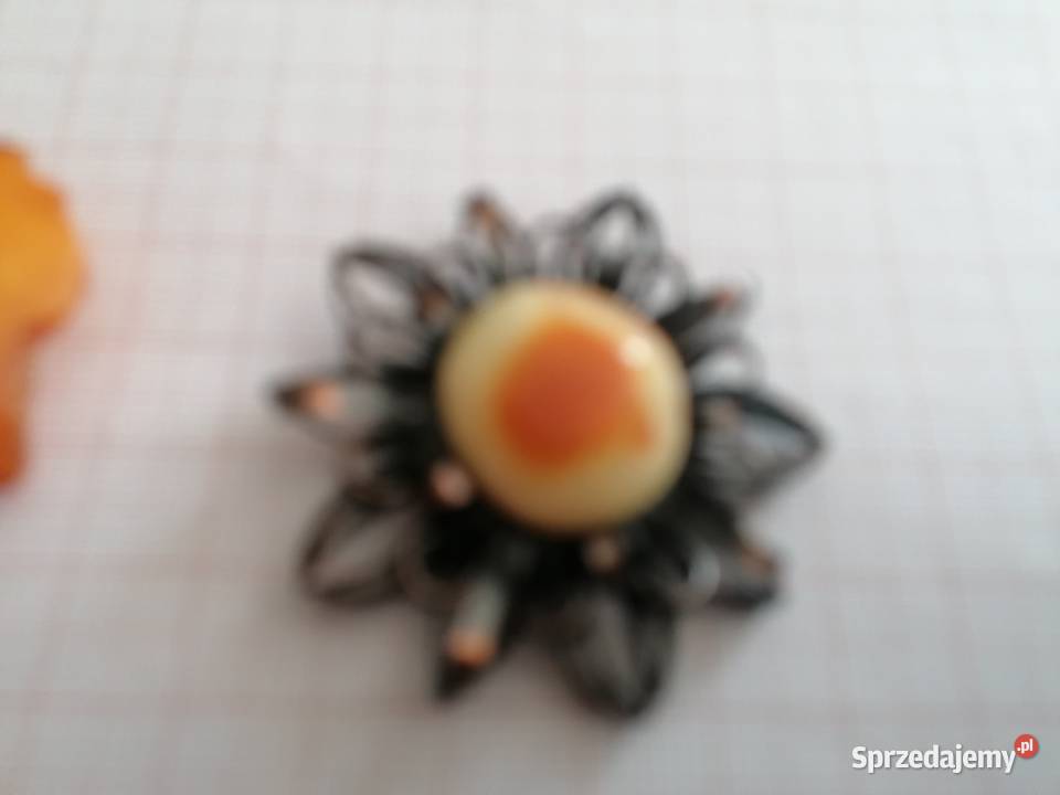 Stara Broszka Bursztyn miedź Białystok