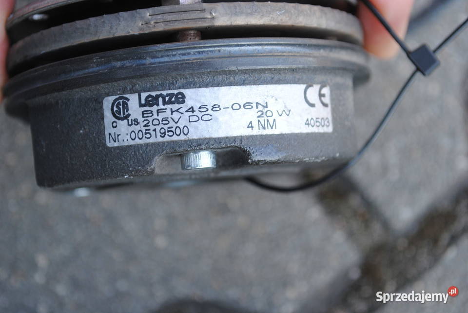 HAMULEC 230V silnika elektrycznego Typ BFK45806N Pozostałe lubuskie Kargowa