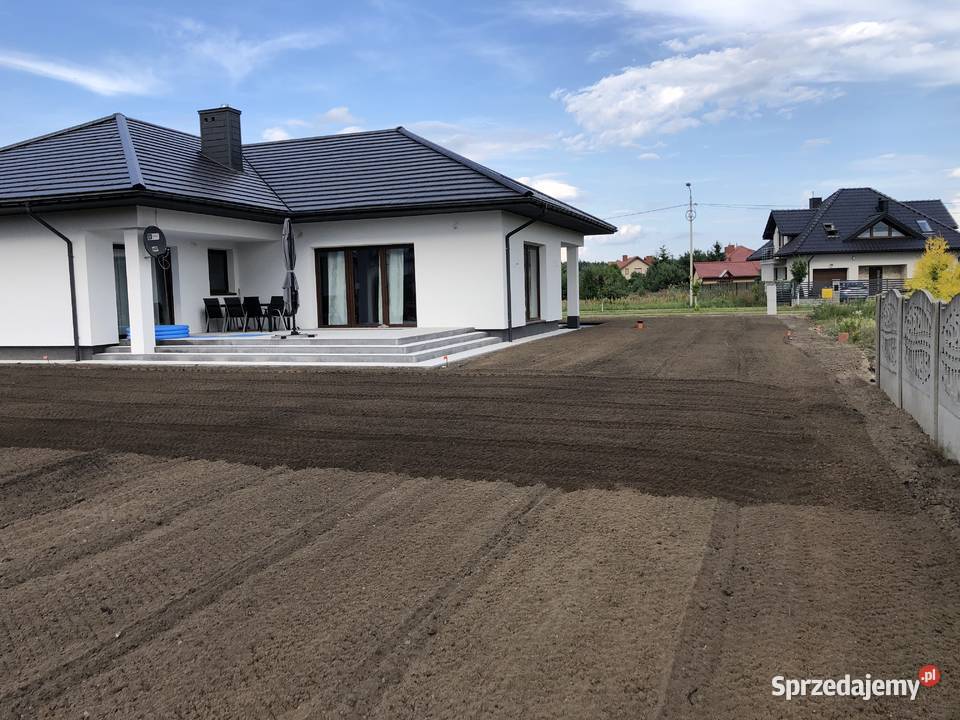 Glebogryzarka separacyjna zakładanie trawników świętokrzyskie Kielce