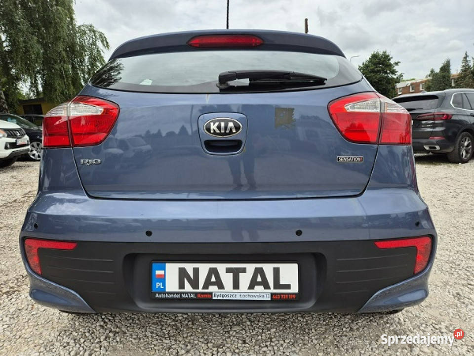 Kia Rio Zadbany Parktronik III 2011 elektryczne lusterka
