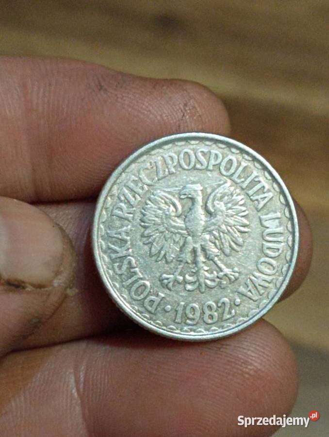 Sprzedam 1 zloty 1982 Numizmatyka Chełm sprzedam