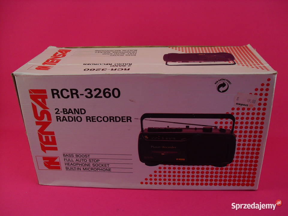 RADIOMAGNETOFON TENSAI Radioodtwarzacze Bielawa