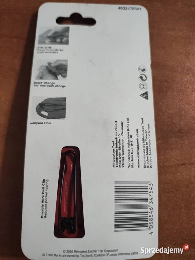 Nóż wysuwany śląskie Rybnik sprzedam