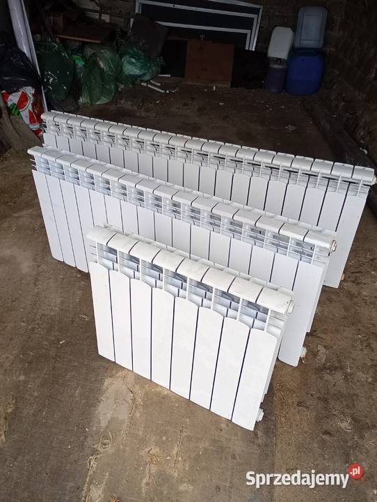 Sprzedam grzejniki aluminiowe sprawne wielkopolskie Pyzdry