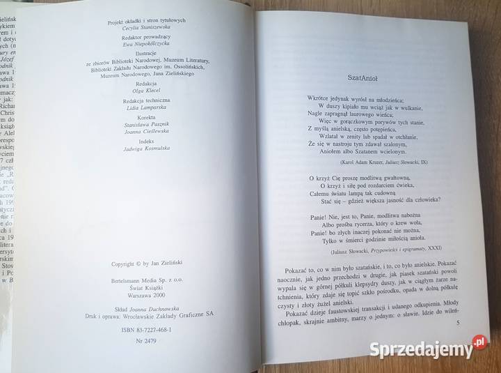 SzatANIOŁ Powikłane życie Juliusza Słowackiego Białystok