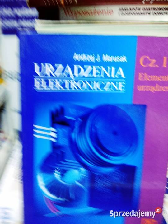 Urządzenia elektroniczne unikatowe książki Warszawa