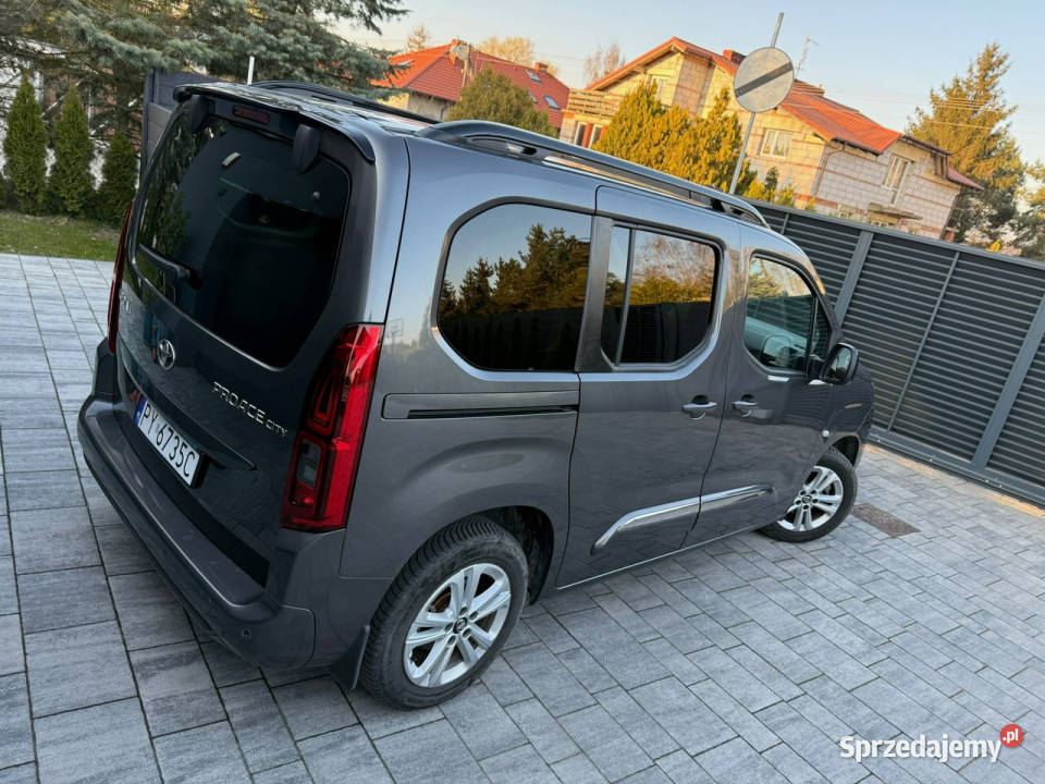 Toyota Proace City Verso 15HDI Zarejestrowana Zarejestrowany w Polsce Toyota Przeźmierowo