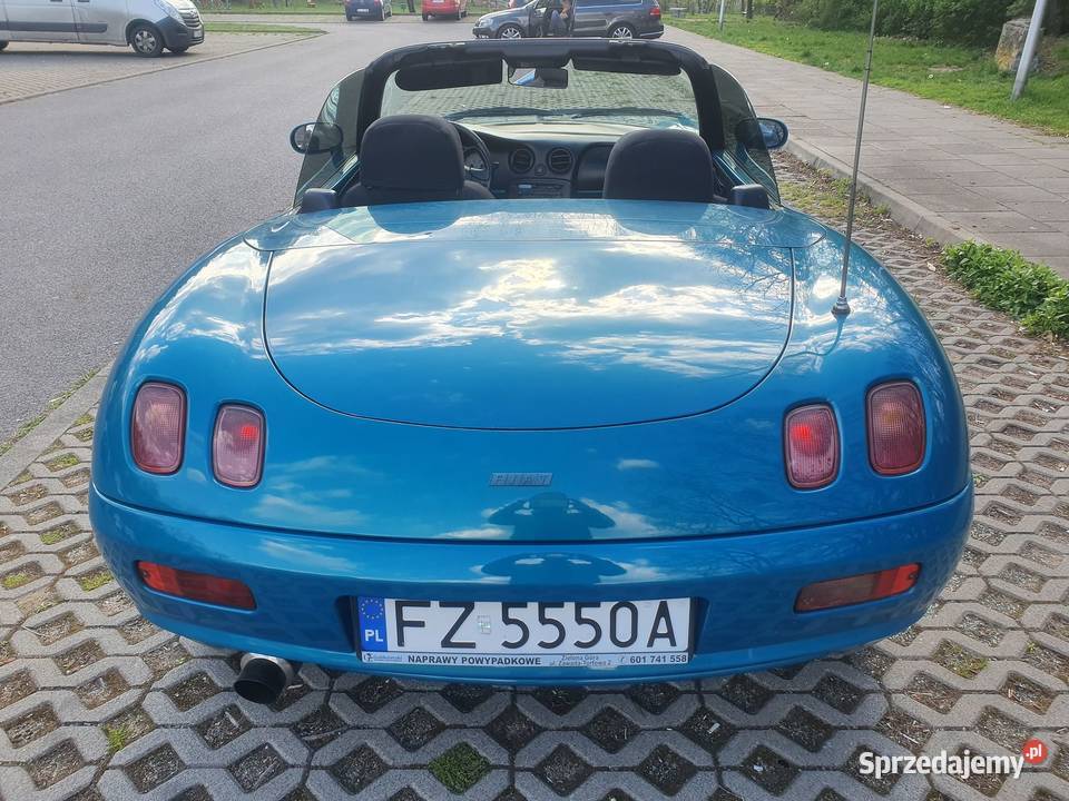 Fiat Barchetta kabriolet rzadki kolor Azzuro 130KM Zielona Góra