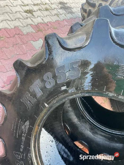 Opony 42085R24 BKT Fajny Stan okazja 2 Tomaszów Lubelski sprzedam