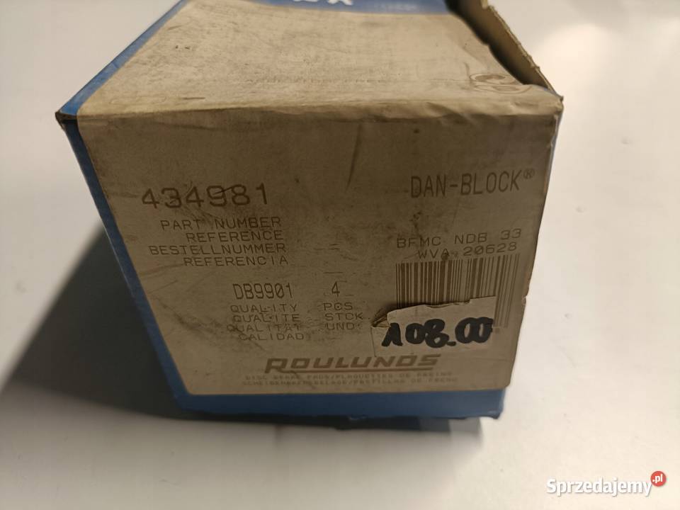 Nissan 280ZX 280 ZX PRZEDNIE KLOCKI HAMULCOWE Rudka