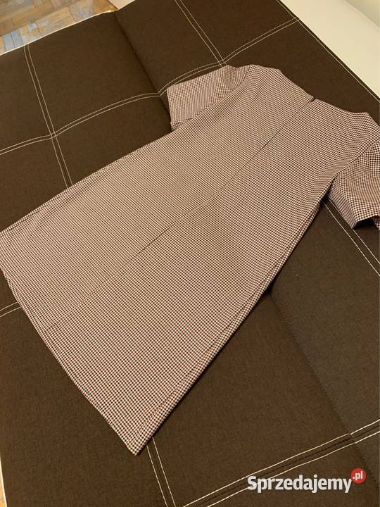 Zara Woman sukienka XS w pepitka przed kolano śląskie Częstochowa