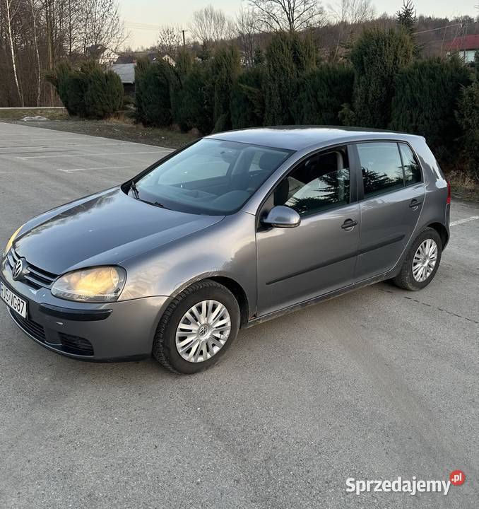 Volkswagen golf V 19 TDI 2005r podkarpackie Pilzno