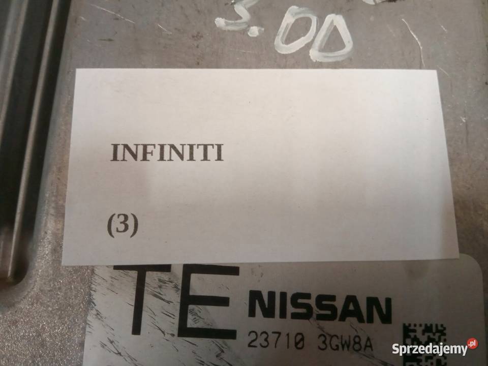 KOMPUTER STEROWNIK SILNIKA INFINITI QX70 30d Nowy Tomyśl
