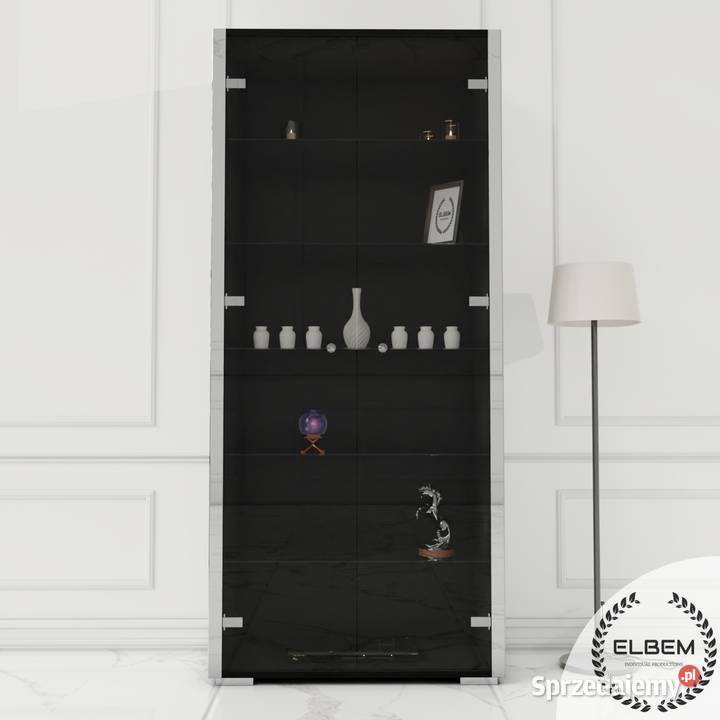 Lustrzana Gablota Glamour Kredensy i witryny