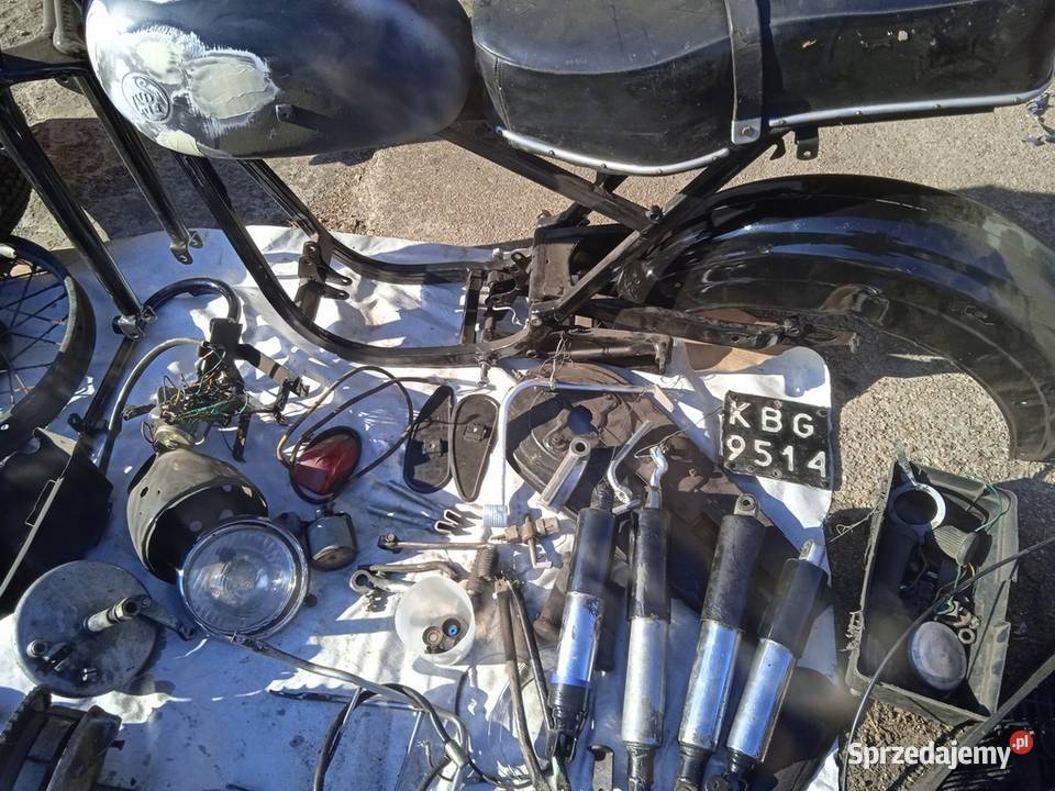 Shl m11 1967 nie wsk wfm mz junak 175cm3 Strzegomiany
