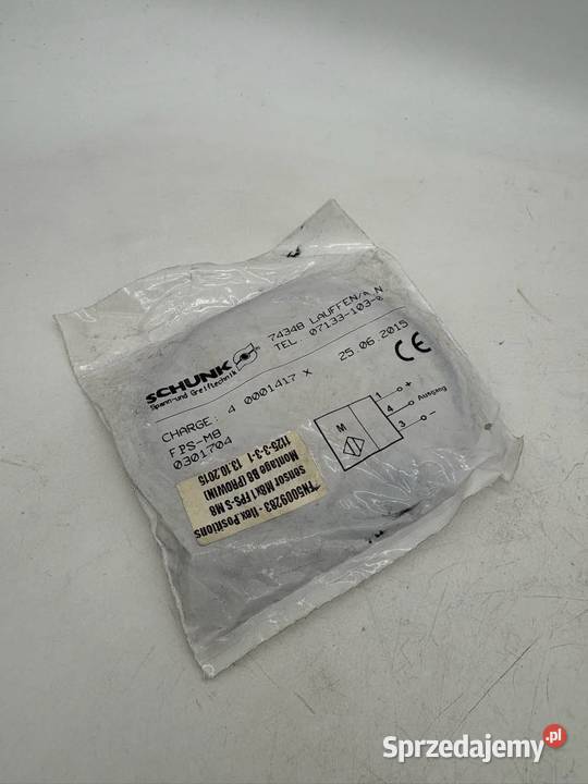 Schunk FPSM8 0301704 Czujnik zbliżeniowy Warszawa sprzedam