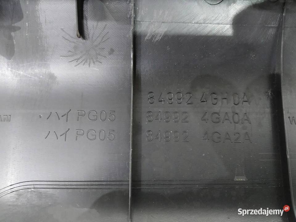 OSŁONA PROGU BAGAŻNIKA PASA TYŁ 849924GH0A sprzedam