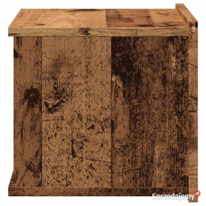 Wiszące szafki nocne 2 stare drewno 40x32x30 Warszawa sprzedam