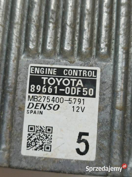 STEROWNIK SILNIKA 896610DF50 13 B 99 Toyota sprzedam