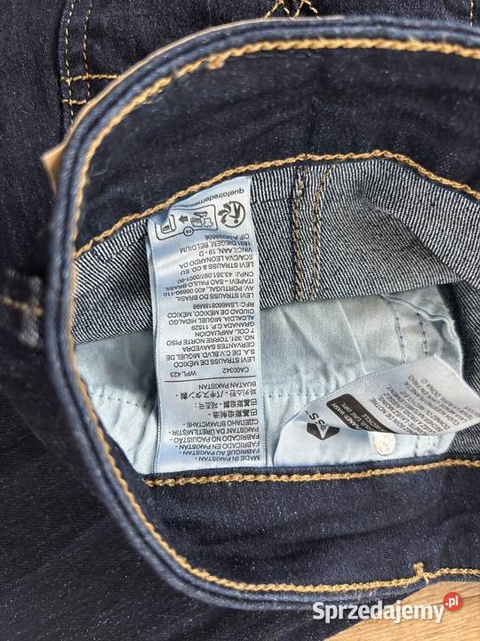 Jeansy Levi Strauss 27 Levi Strauss 127 Spodnie mazowieckie Wyszków