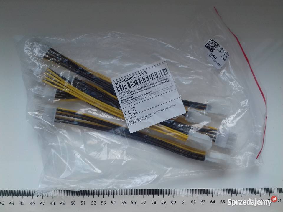 Adapter ATX EPS do MBCPU z 4Pin męski na 8Pin sprzedam