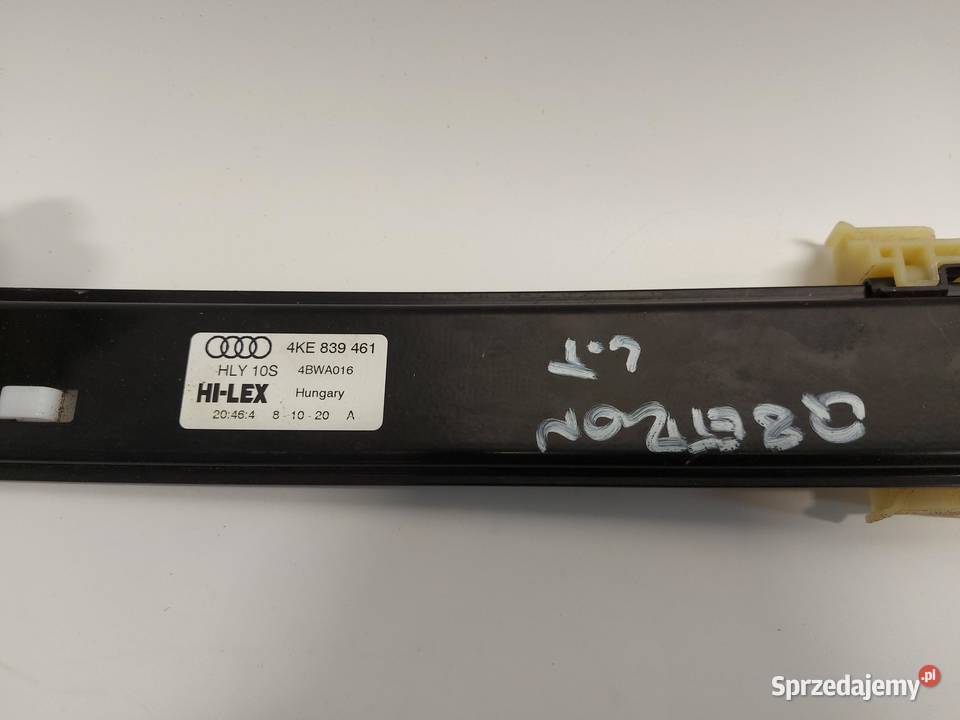 Audi Q8 ETRON SUV mechanizm podnośnik szyby osobowe