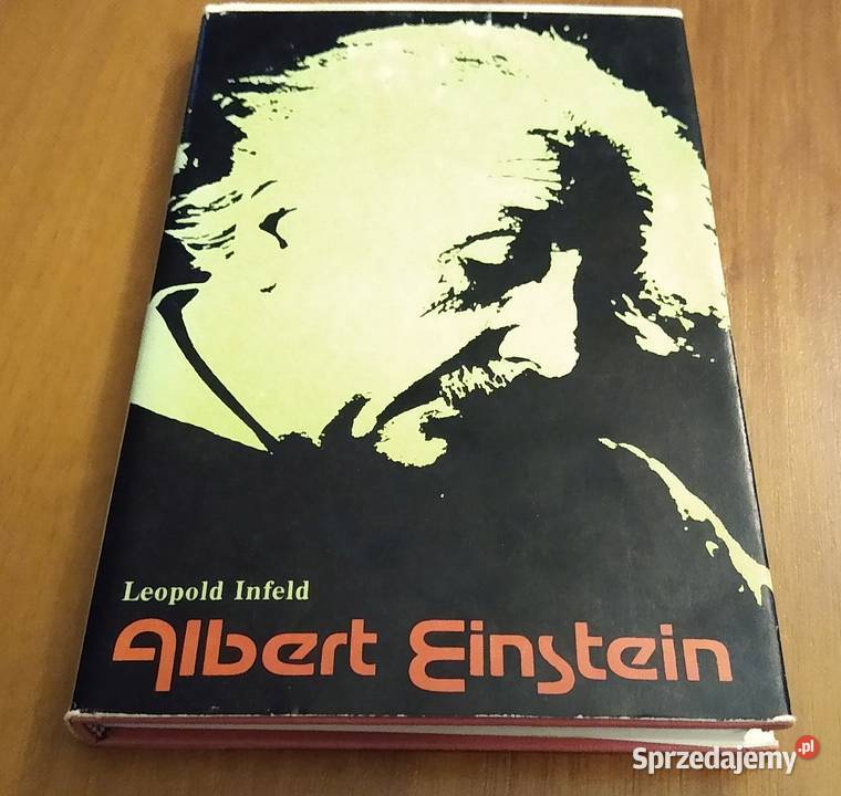 Albert Einstein Leopold Infeld twarda 1979 pomorskie Gdańsk sprzedam
