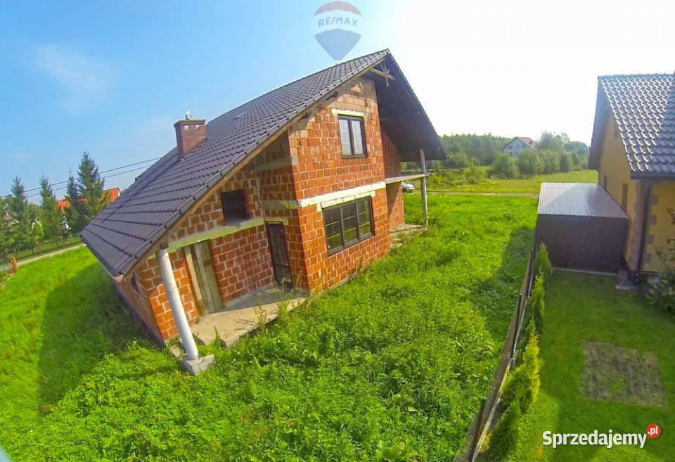 Dom w stanie surowym zamkniętym 10 Zatora 204.8m2 małopolskie Spytkowice