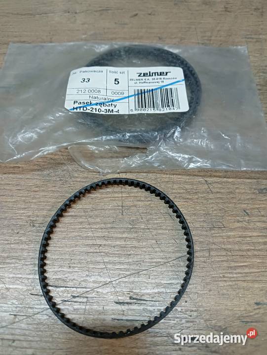 Pasek zębaty turboszczotki Zelmer 2120008
