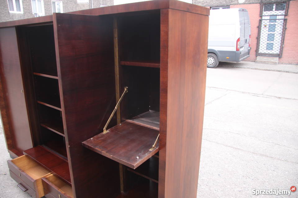 ART DECO komplet gabinetowy z 1920 roku ORYGINAŁ dolnośląskie Wrocław sprzedam