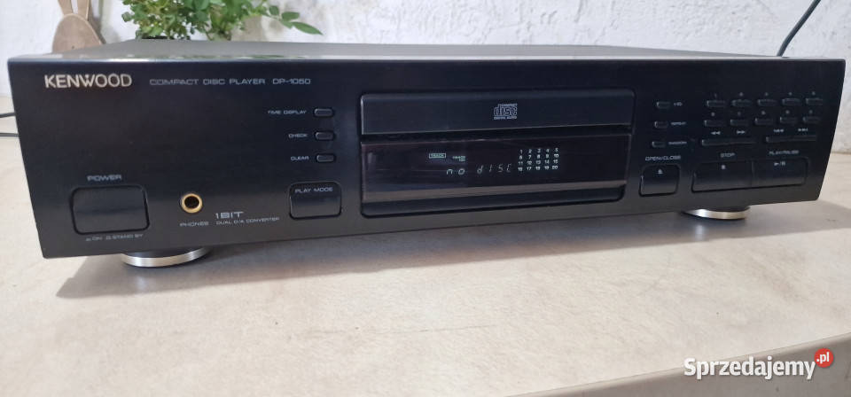 odtwarzacz kompaktowy CD player Kenwood DP 1050 Międzychód