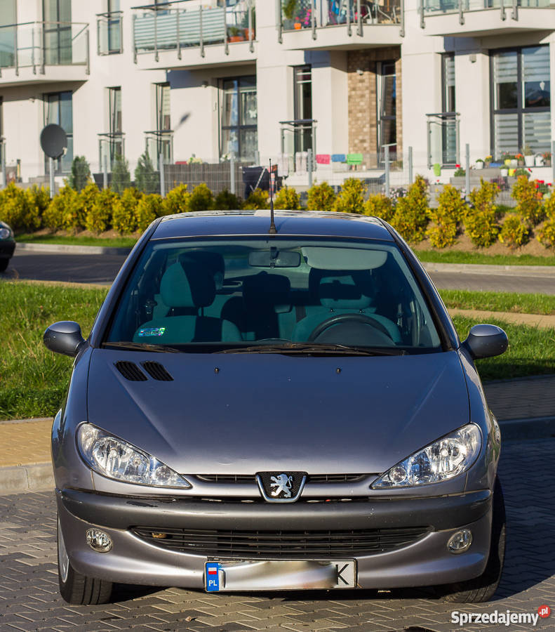 Peugeot 206 Zadbade wnętrze kobiety 160000km Pruszcz Gdański
