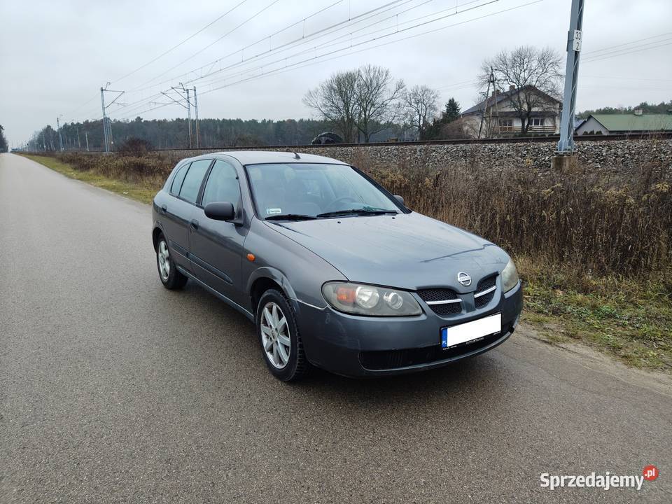 Nissan Amlera 2004r Przegląd na Długie OC autoalarm Piaseczno