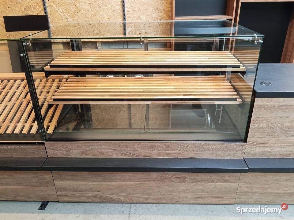 Witryna cukiernicza chłodnicza lada kasowa Szczecin
