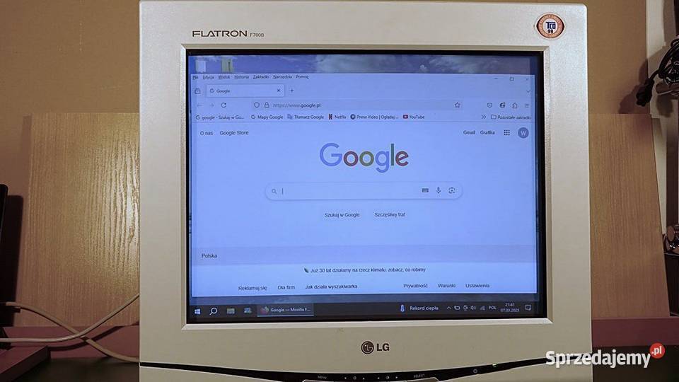 MONITOR LG Flatron F700B CRT kineskopowy 17 4:3 Chorzów