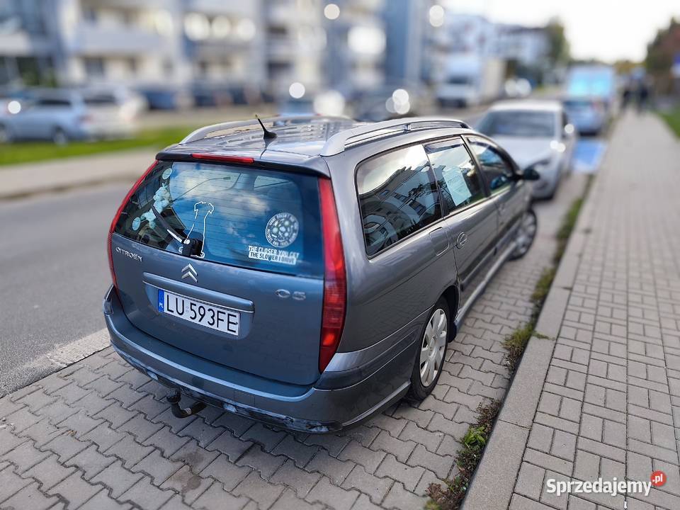 Citroen C5 II 20 benzyna lpg 247 przebiegu czujnik deszczu Lublin