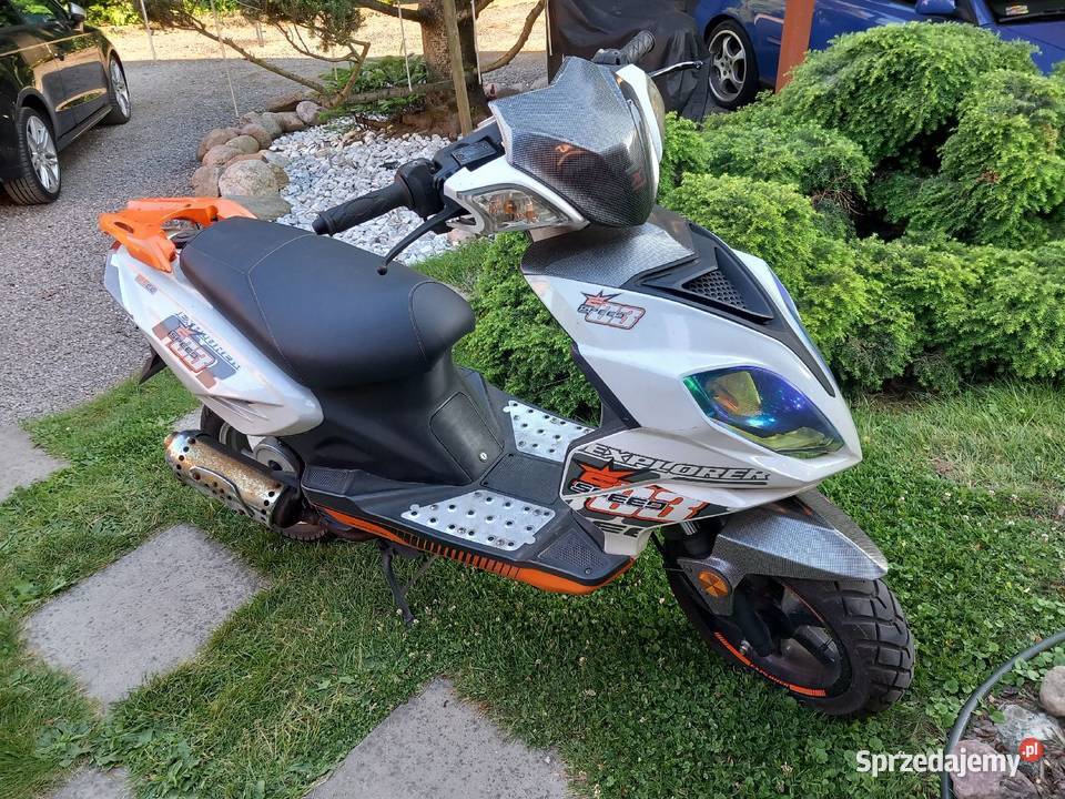 Sprzedam Skuter Explorer Sped Race 125 pomarańczowy śląskie Bielsko-Biała
