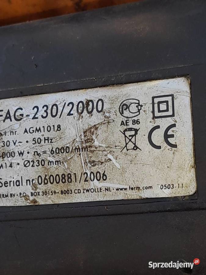 Szlifierki kontowe Szlifierki i polerki Łowicz