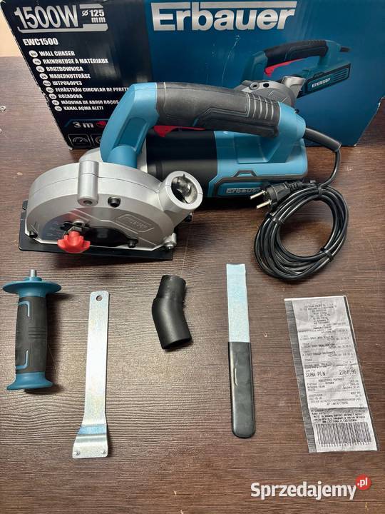 Bruzdownica ERBAUER EWC1500 1500 W Gwarancja warmińsko-mazurskie Elbląg