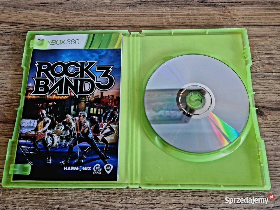 ROCK BAND 3 XBOX360 śląskie Książenice