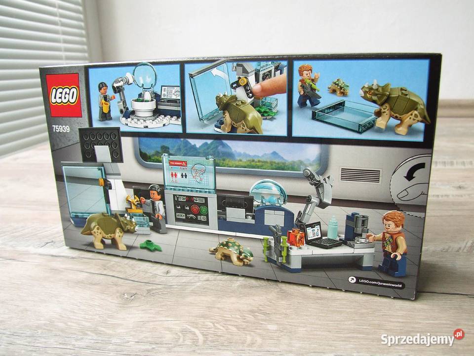 LEGO Jurassic World 75939 Laboratorium dr Wu Wyśmierzyce