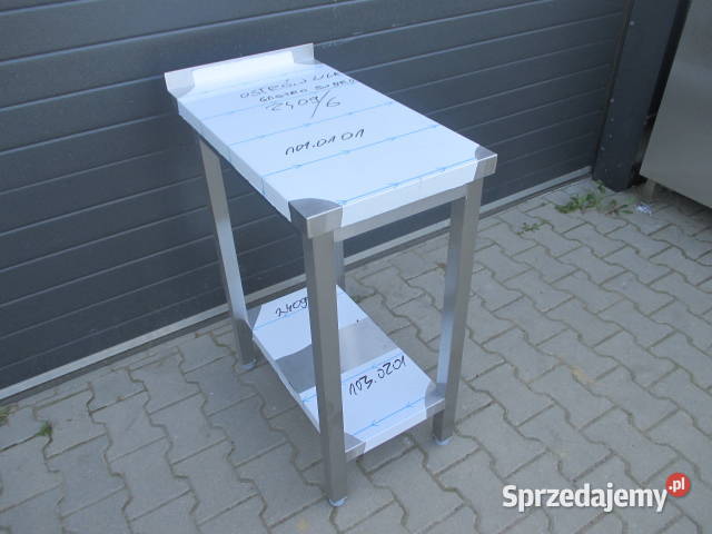 Stół Gastronomiczny Z Półką Stal Nierdzewna wielkopolskie Ostrów Wielkopolski sprzedam